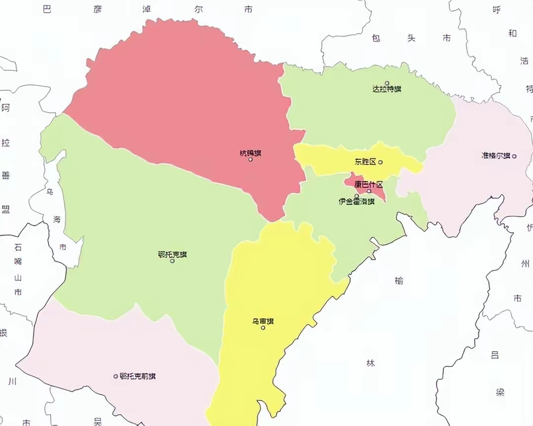 2022年鄂尔多斯市9区县:现代化城市迎未来