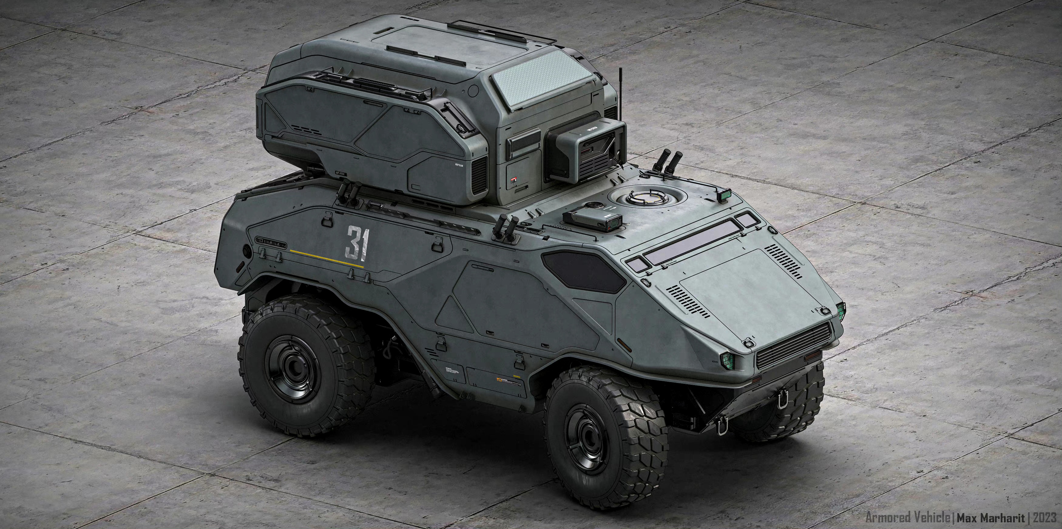 中国未来科幻装甲车图片