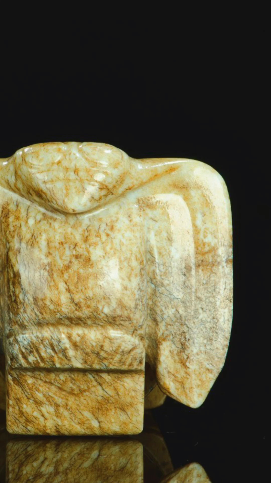 古玉老玉高古玉红山文化玉鸟