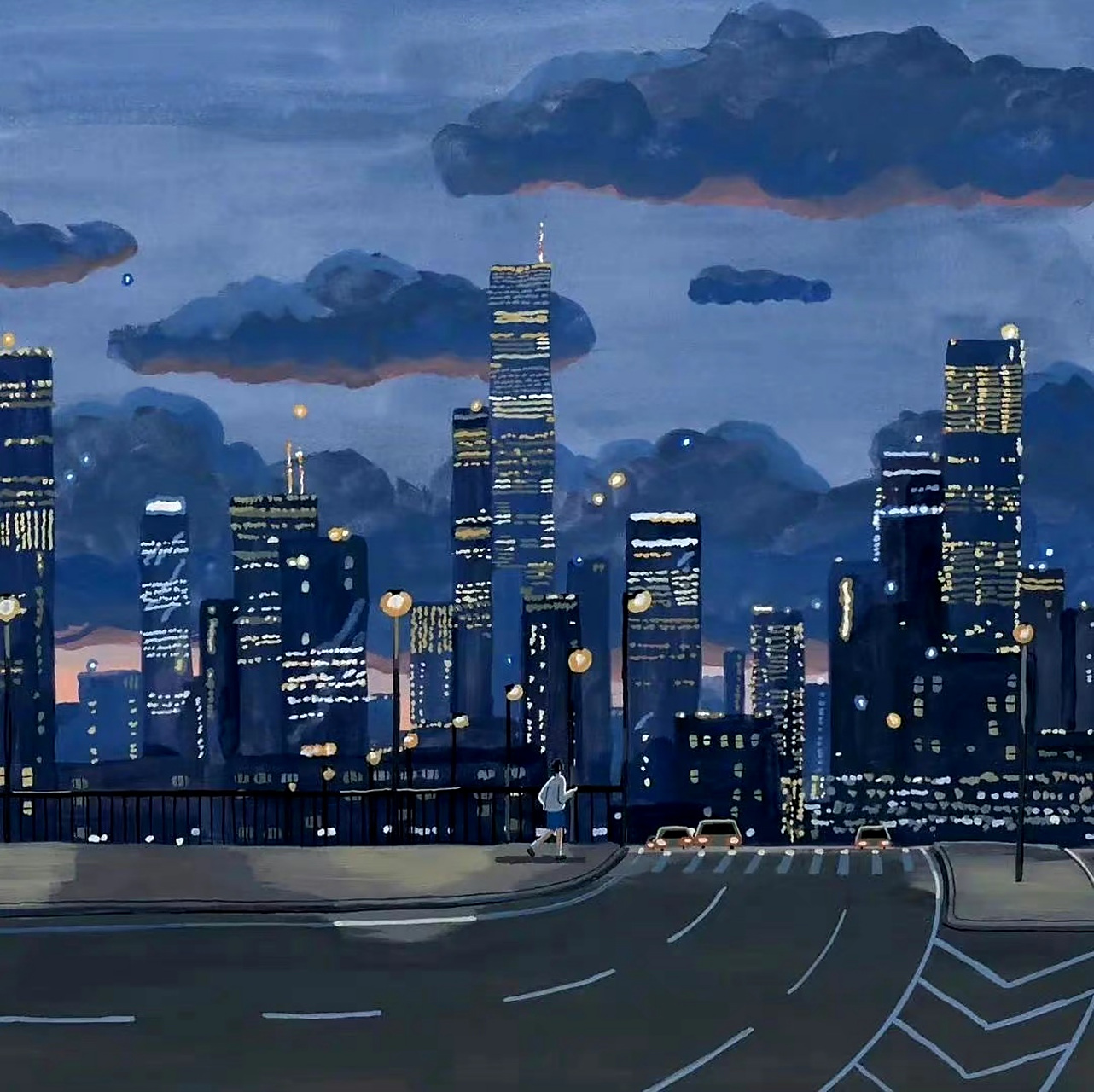 动漫# #插画# #二次元# #金秋图文动态创作节