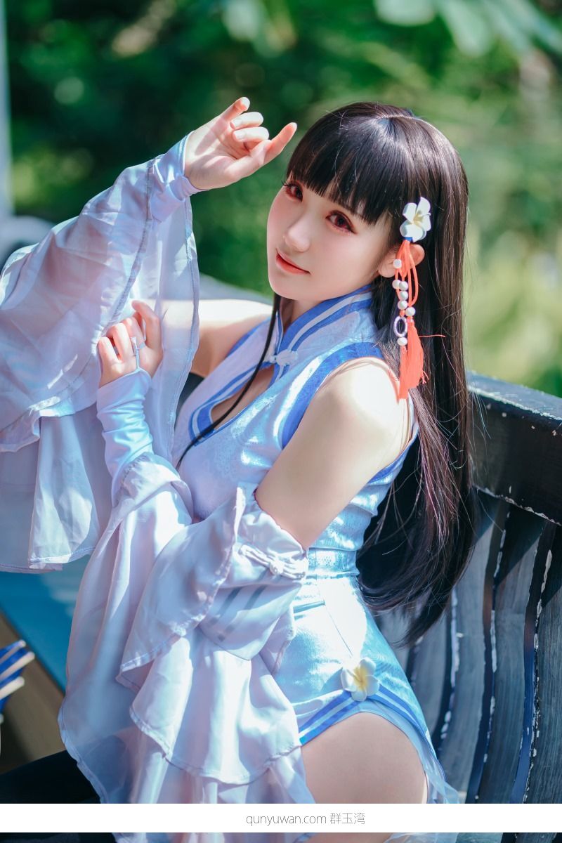 动漫Coser@瓜希酱 碧蓝航线 逸仙 [22P/96MB]