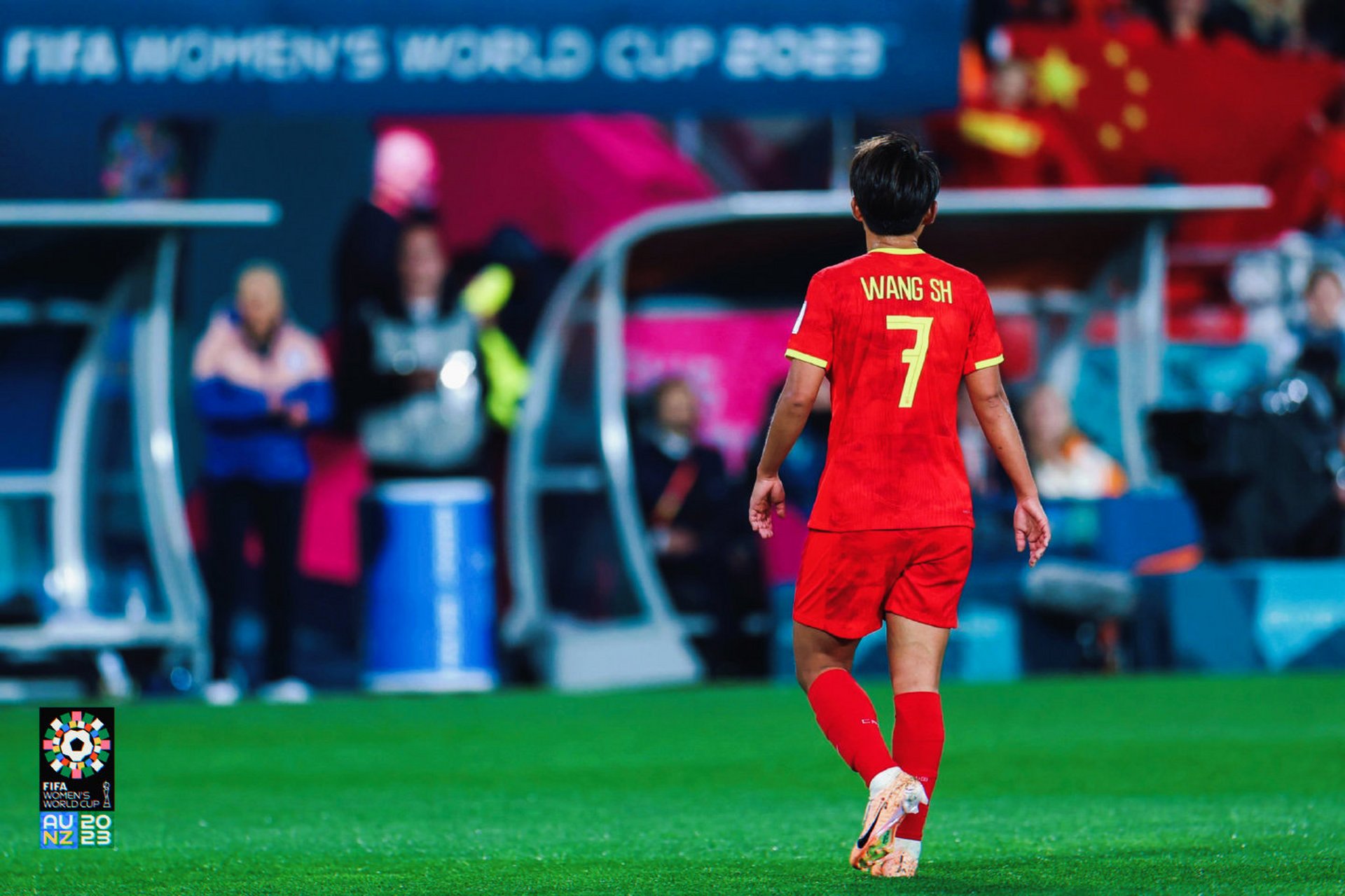 王霜本届世界杯留下的背影#女足世界杯