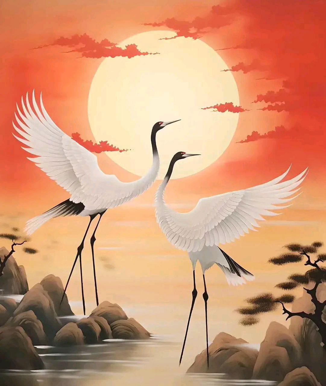 美图分享～遇见仙鹤,好运连连 象征着长寿平安吉祥