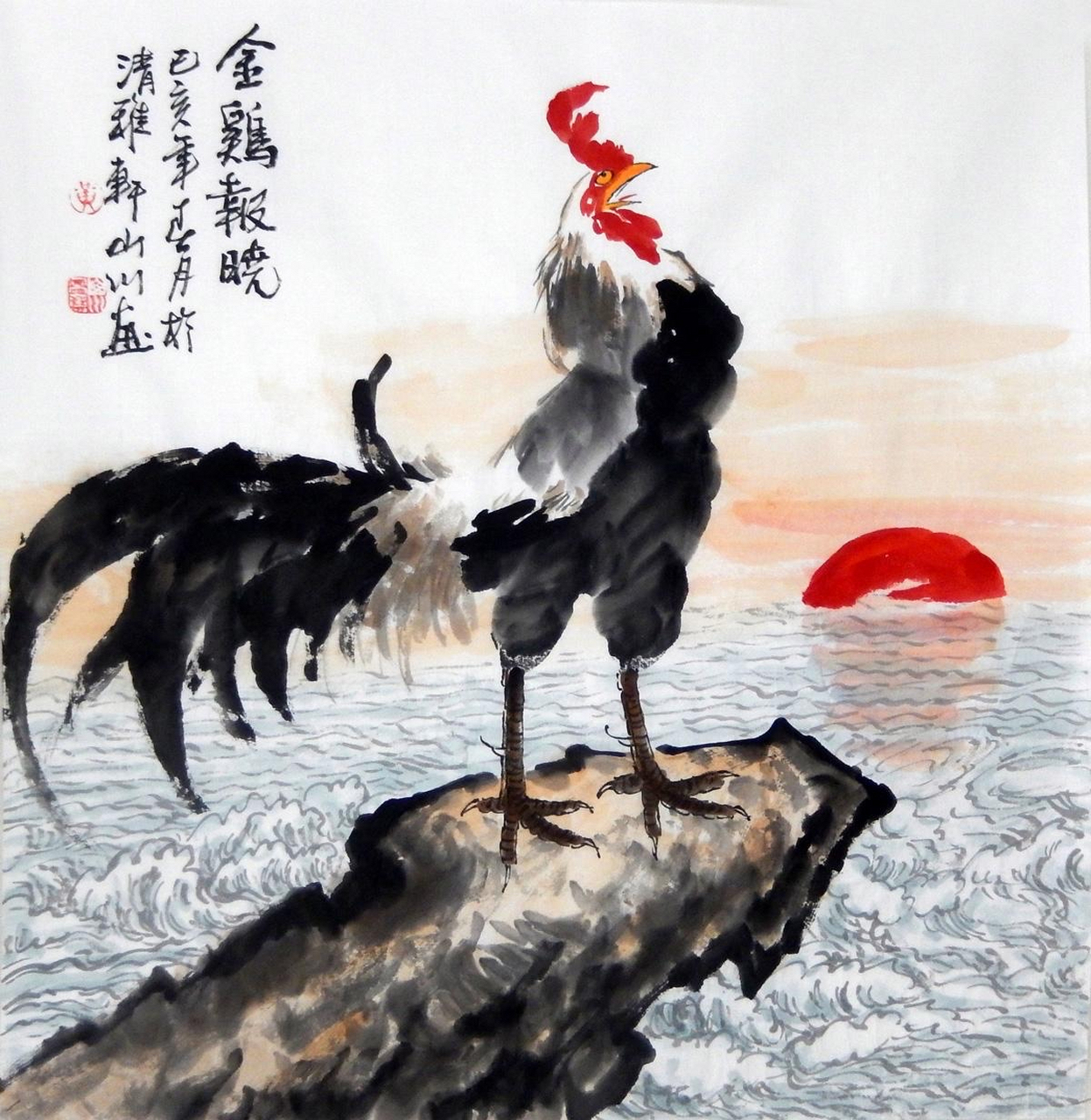 公鸡打鸣影响考生休息当晚就被吃#  公鸡早上5点多打鸣影响考生邢息