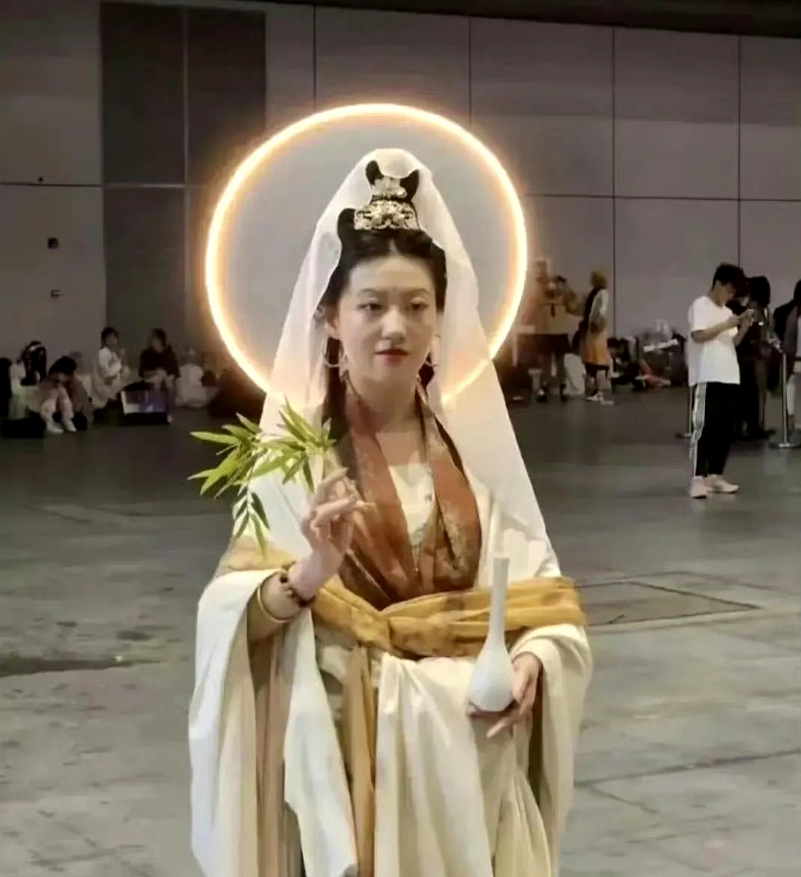 第一次看到观音cosplay