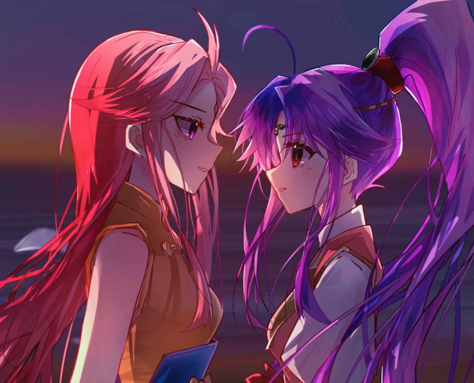 我的东方铁心,北冥雪[亲吻][亲吻]#二次元#  哇草,cp感好强[色][色]