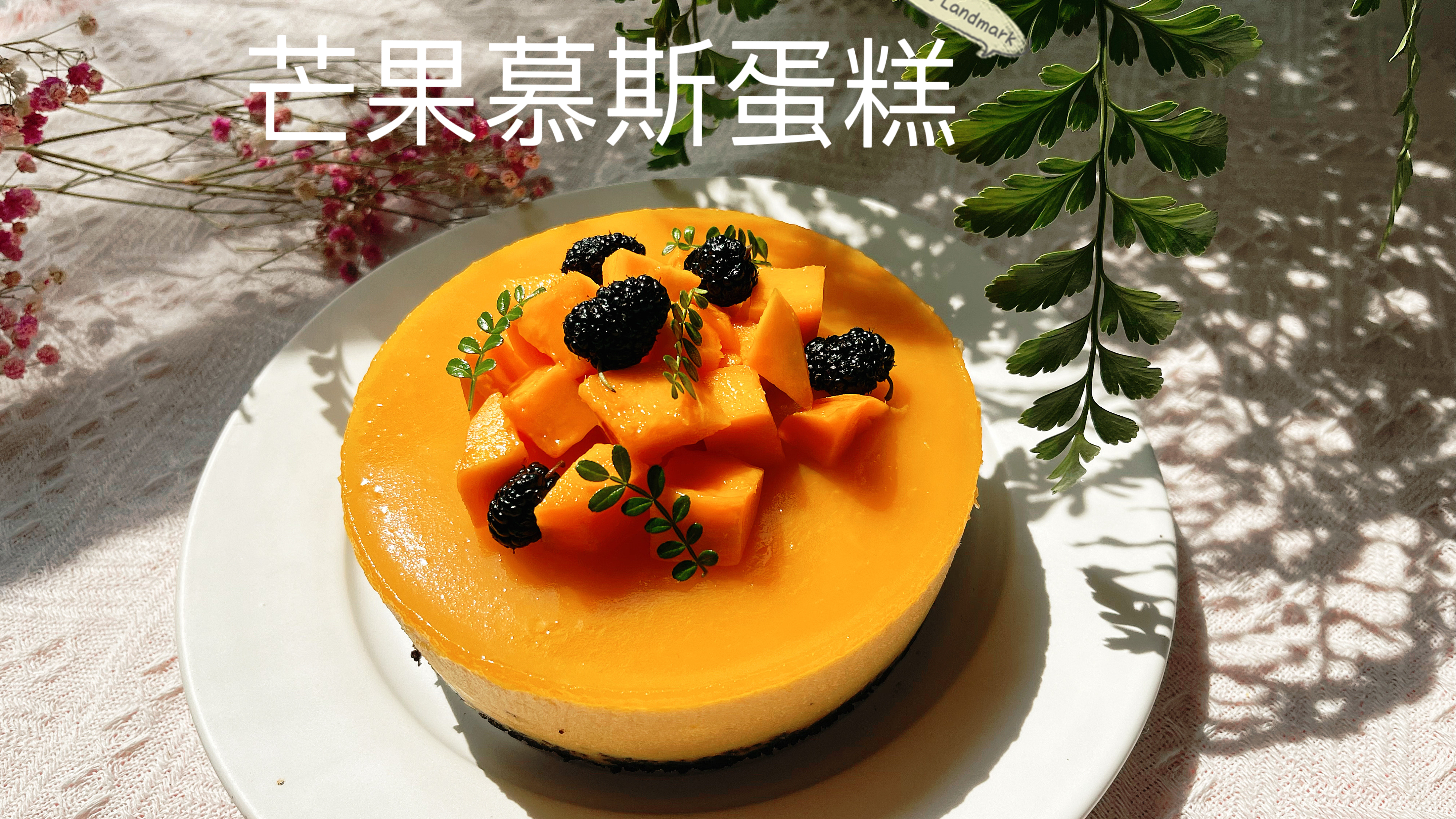 不用烤箱!一次成功,入口即化的芒果慕斯蛋糕保姆级详细教程!