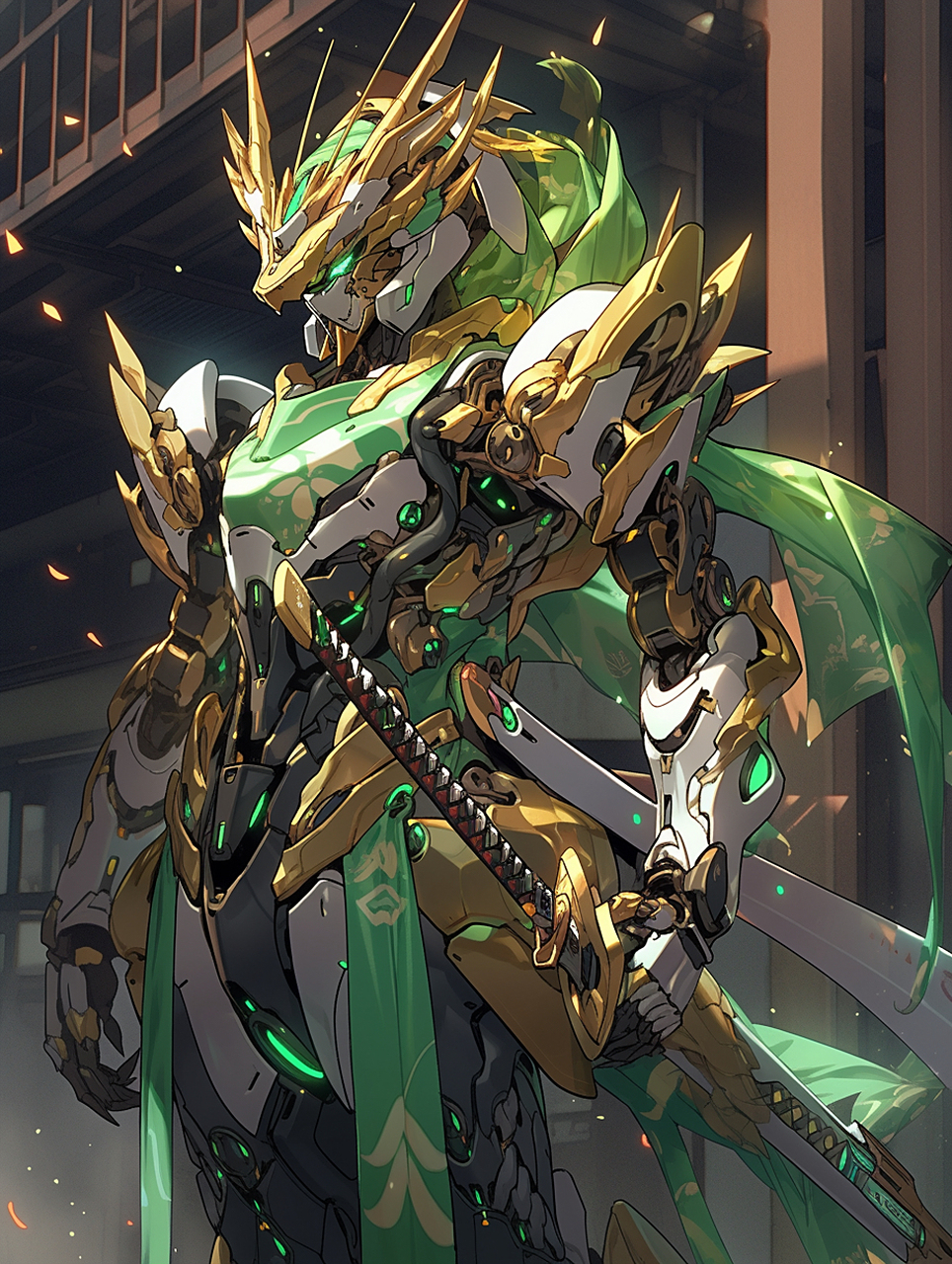 火神祝融 金正蓐收 木神句芒 水神玄冥 土神后土,穿上机甲的英姿.