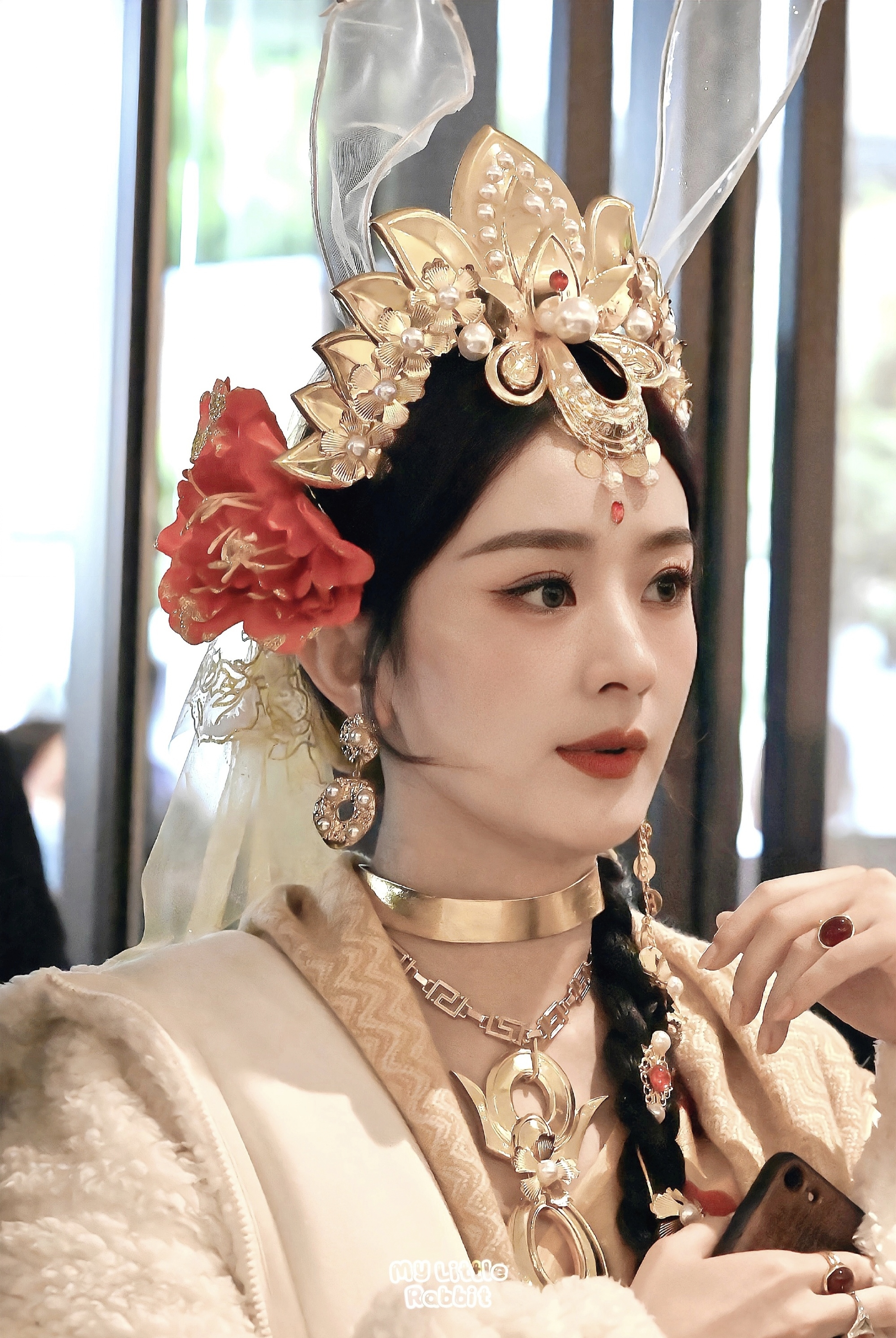 赵丽颖icos公孙离,神秘优雅而又可爱