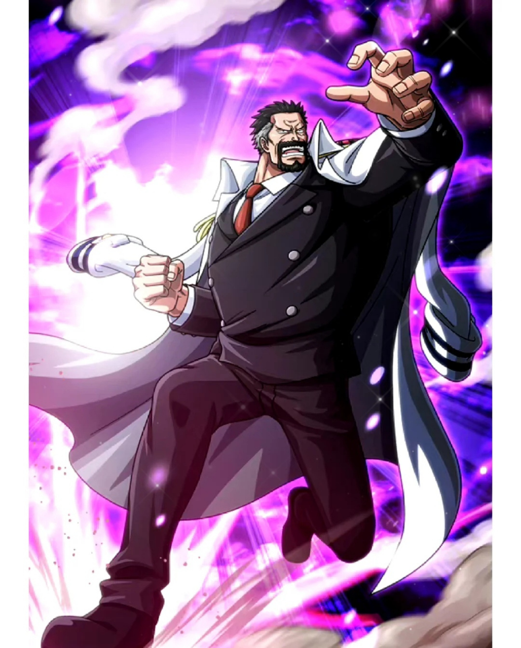 海贼王漫画1088第一波情报,青雉的冰刺冻结了卡普,传奇英雄卡普前途