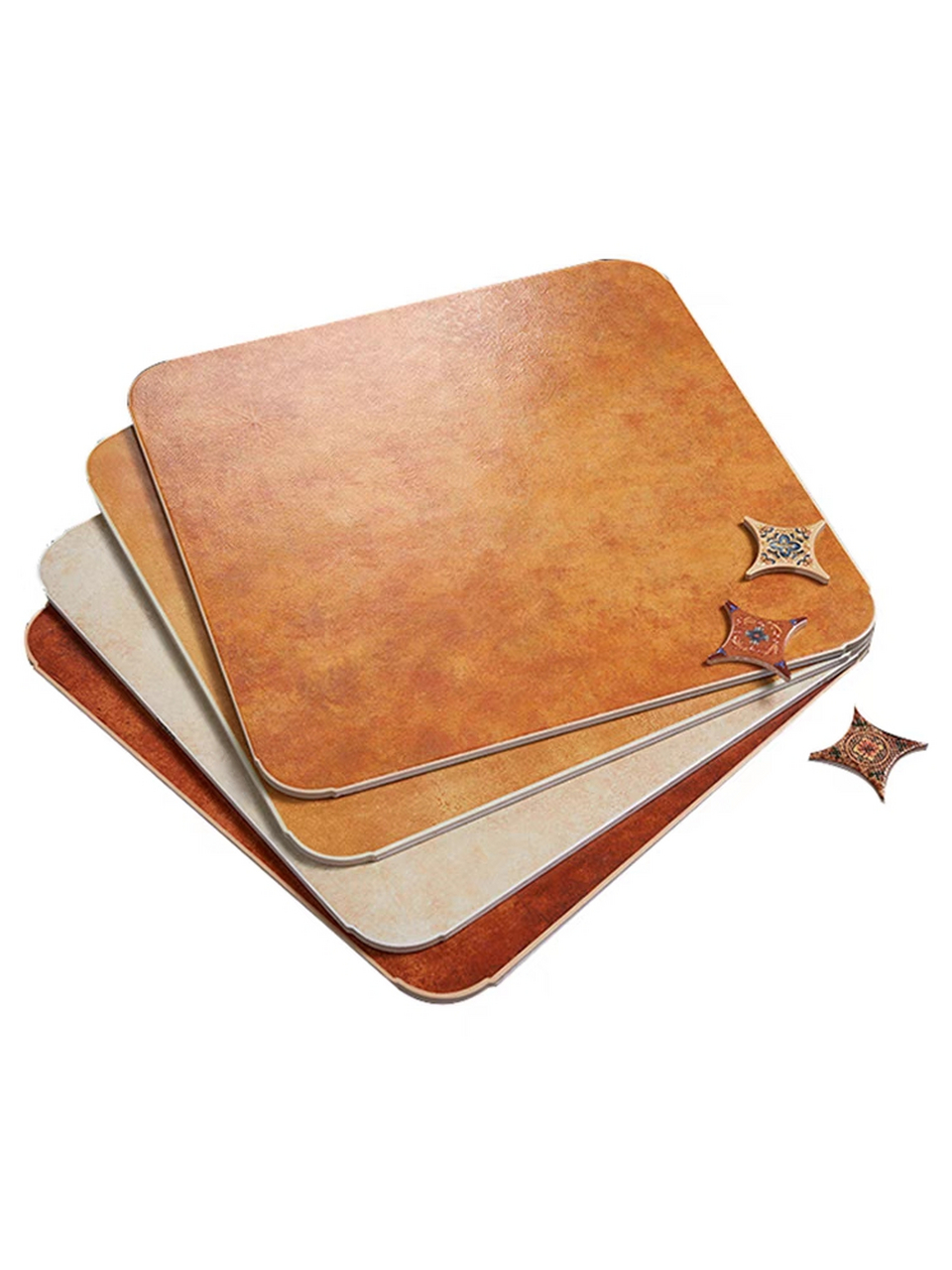 美式田园瓷砖圆角仿古砖地中海600x600厨卫砖带角花防滑地砖500