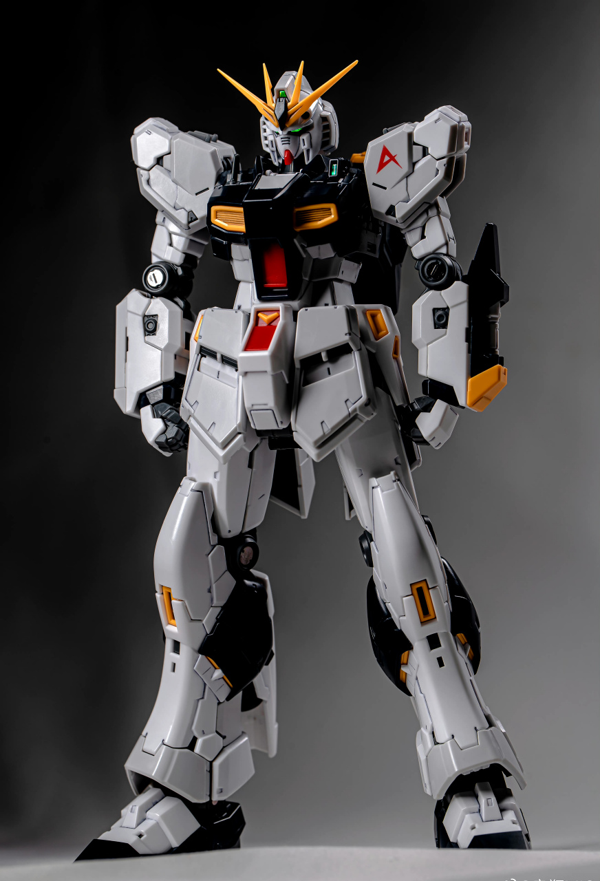 模型欣赏:机动战士高达 mg 1/100 卡版牛高达,by 良瓶mio.