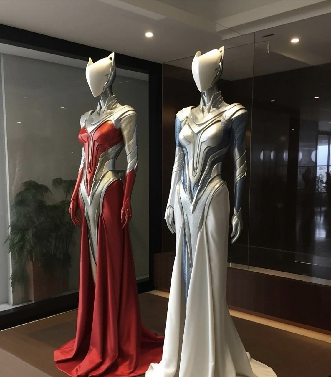 天呐,你相信光吗?奥特曼它居然有婚纱礼服和裙子,泰裤辣#搞笑