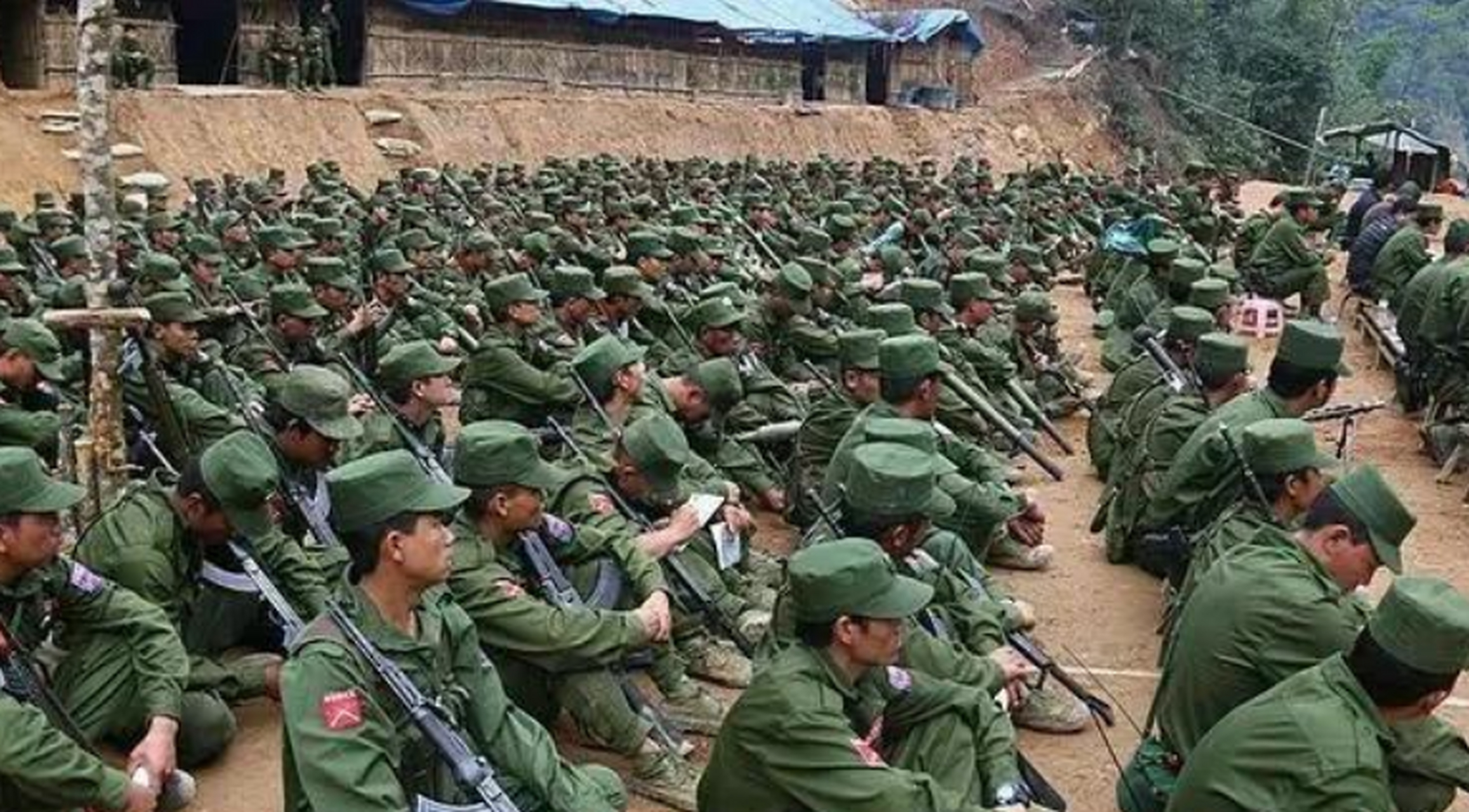 缅甸果敢战争图片