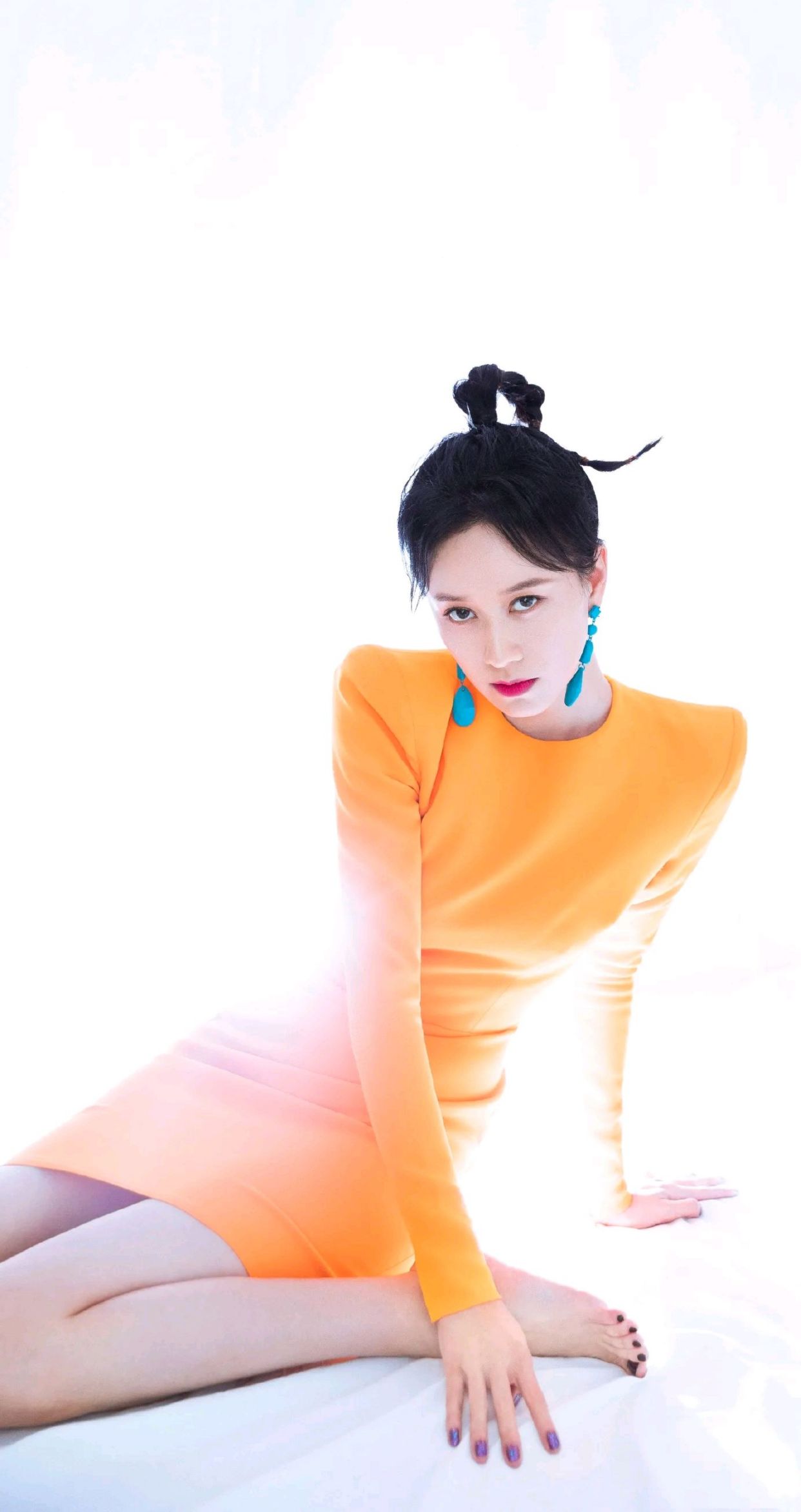 倪虹洁惊艳高清写真美得让人心动,身材饱满,性感迷人