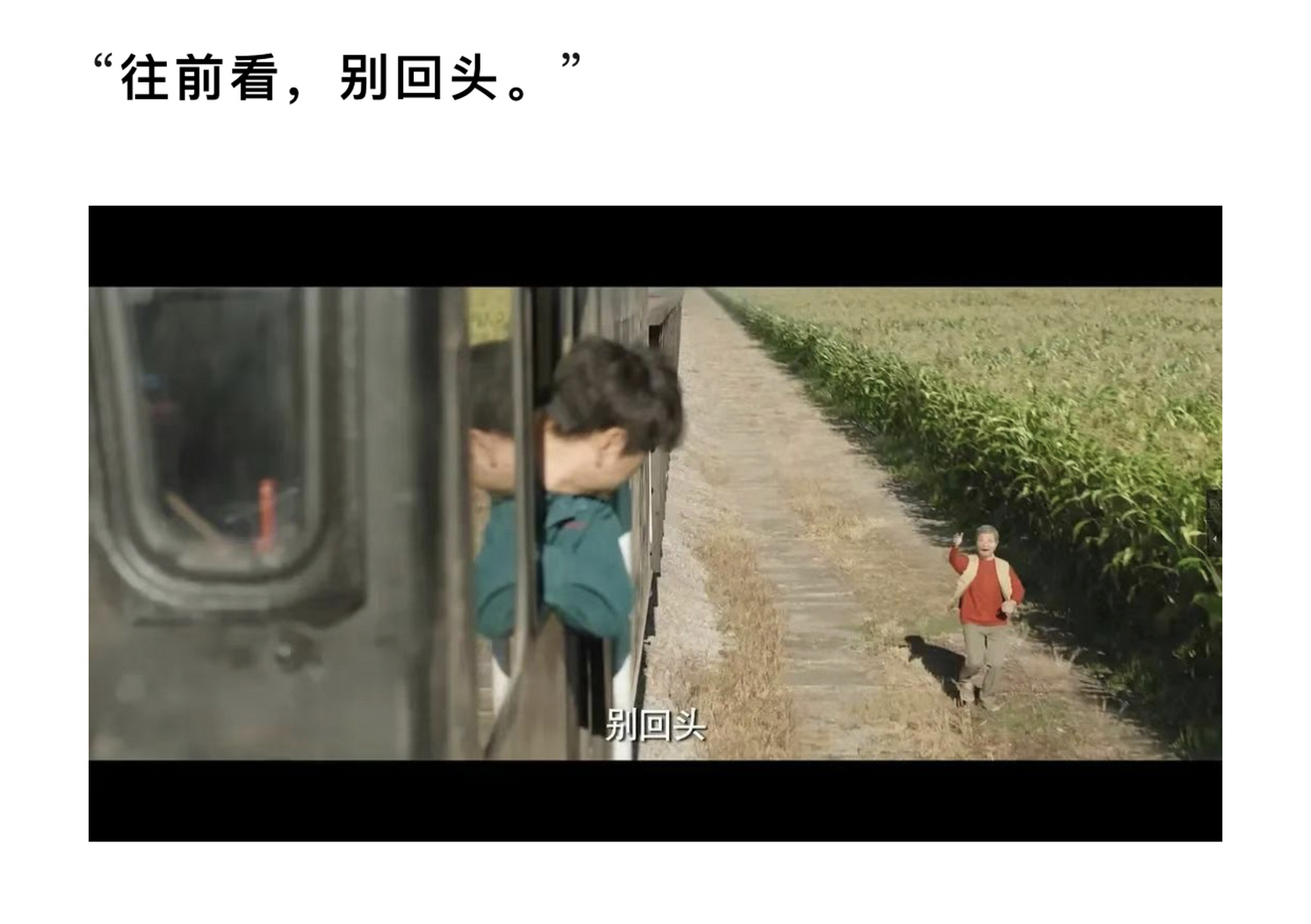 往前看,别回头～  把痛苦的人生留在过去,再漫长的季节也会过去!