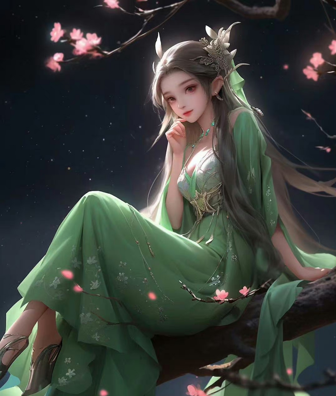 精致优雅古风美女壁纸  人有千面,心有千变, 见人少说话,见事少掺和