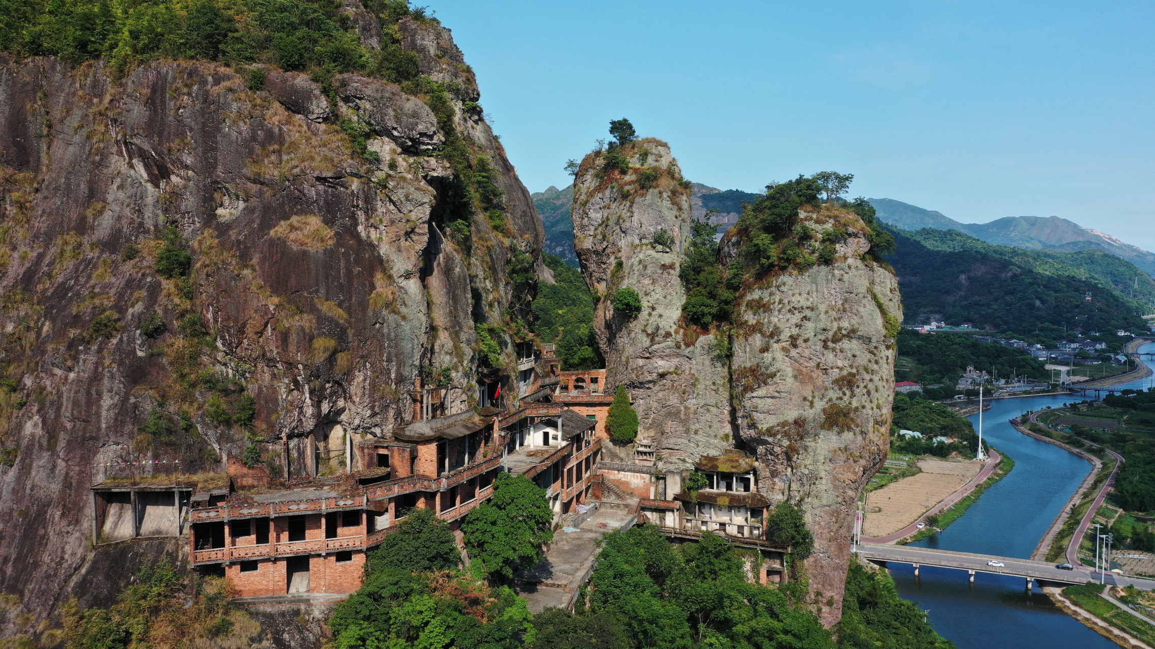 苍南藻溪公婆石风景区图片