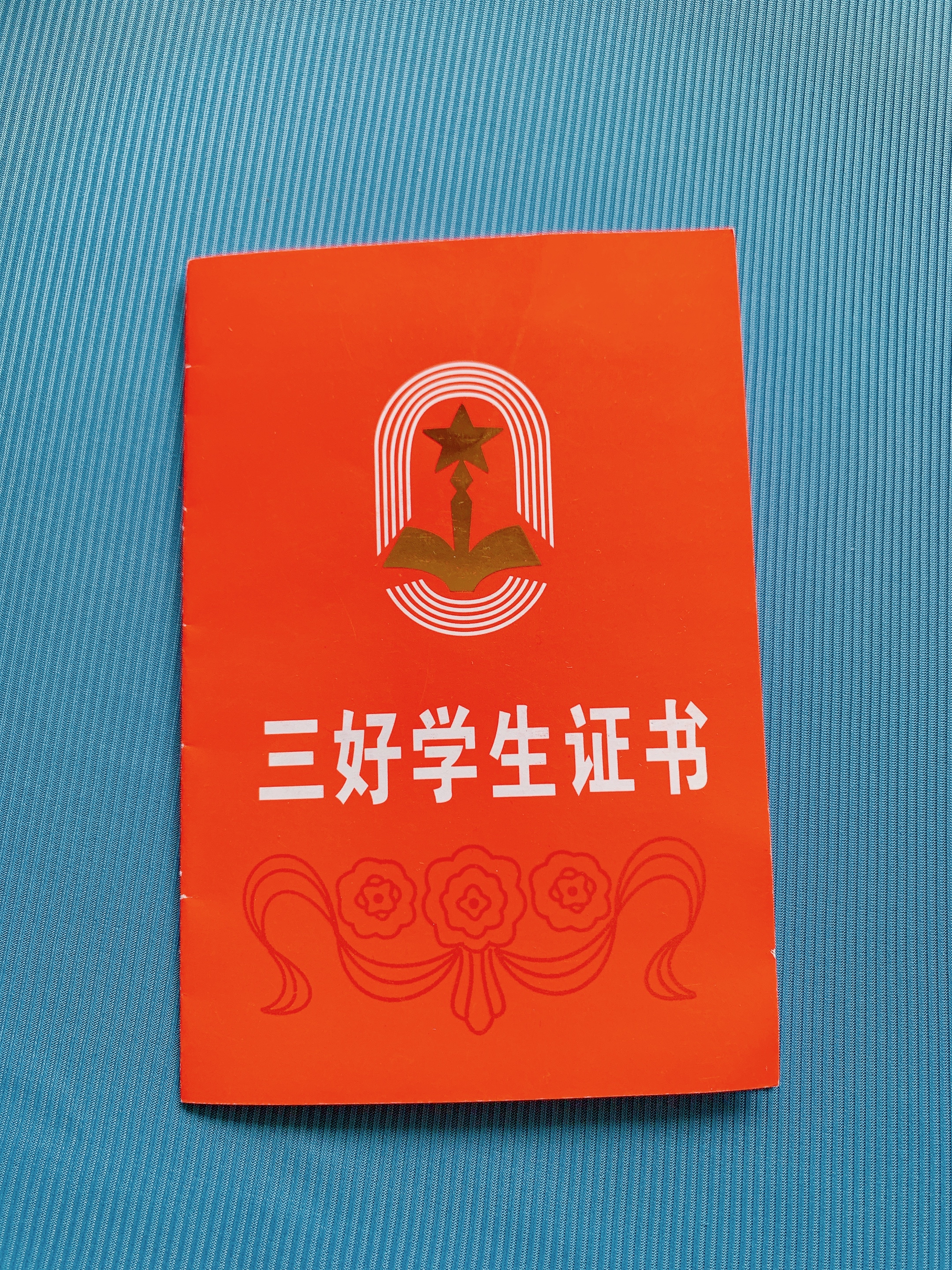 孩子荣获三好学生