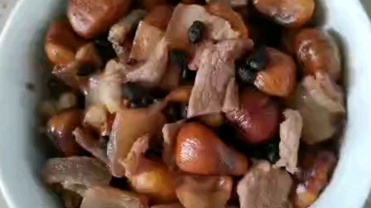 板栗炖肉家常做法