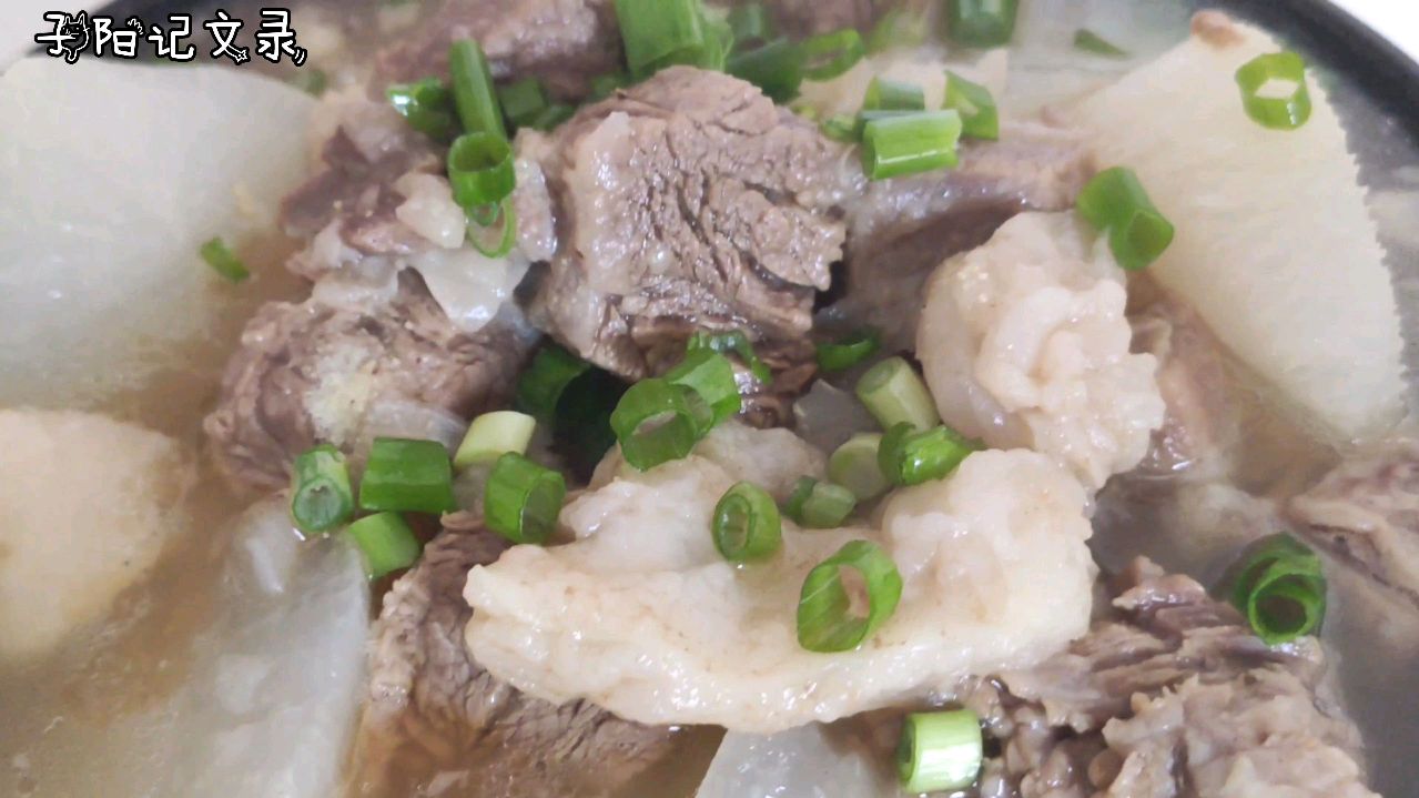 萝卜炖牛肉,一顿吃不够,酥烂美味,老少皆宜,你值得拥有