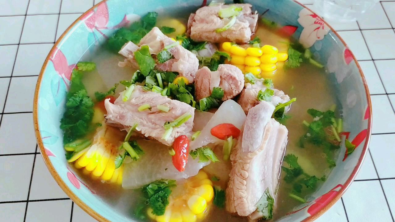 这样做的冬瓜排骨汤,营养又祛湿,味道好的不得了