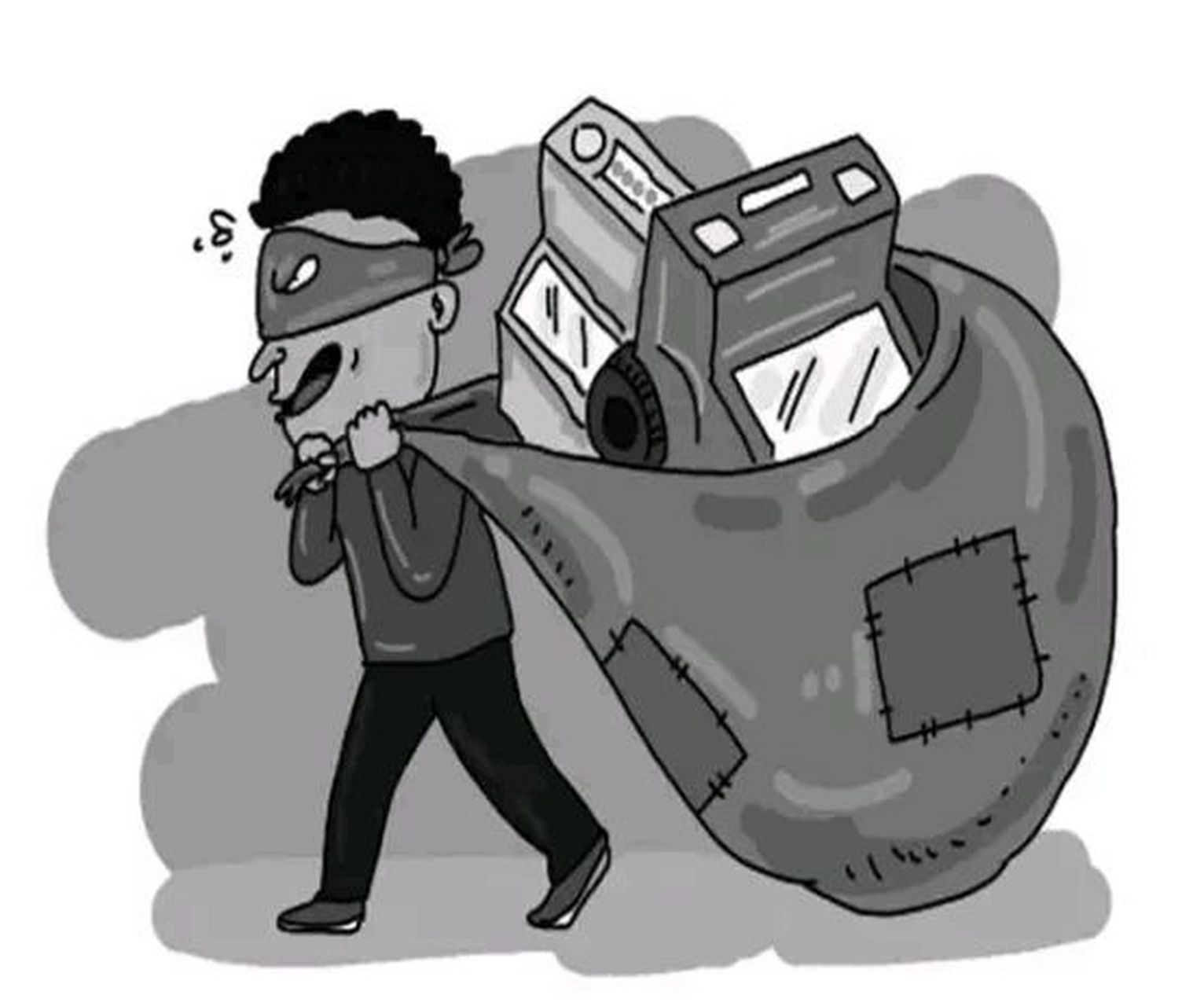 古代有个小偷盯上了一对新婚夫妻的嫁妆,浑水摸鱼潜