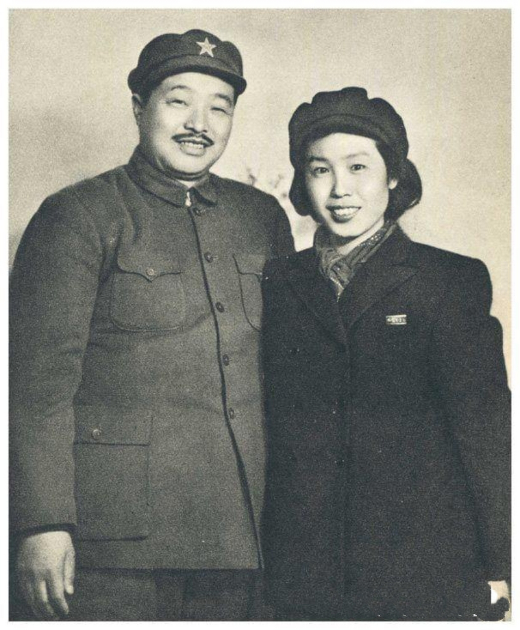 贺元帅夫妇,夫人薛明的气质是真的好