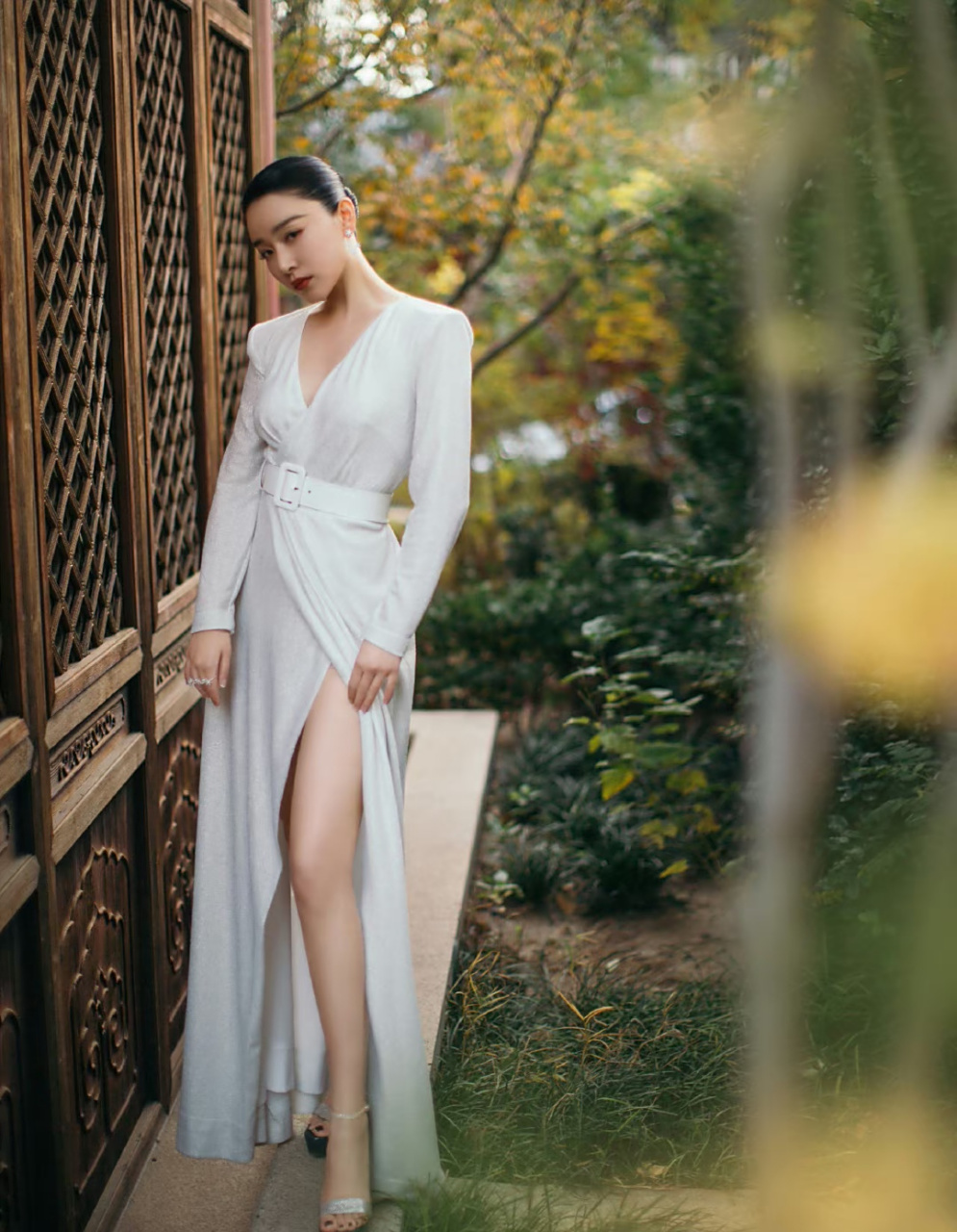 阚清子# 窈窕曼妙的身材,白皙细嫩的大长腿,性感火辣,勾人魂魄