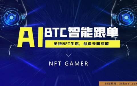 NFT GAMER全球板块智能AI开启财富大门-智能ＡＩ机器人玩法流程—大饼指数智能跟单