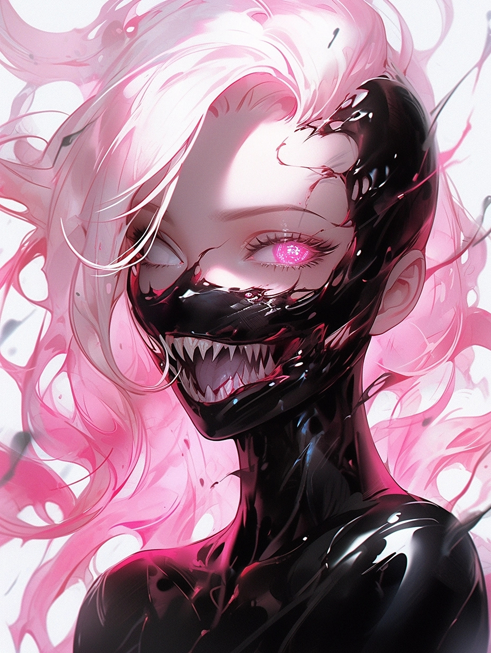 毒液少女,我反正不喜欢这种风格的#二次元美图