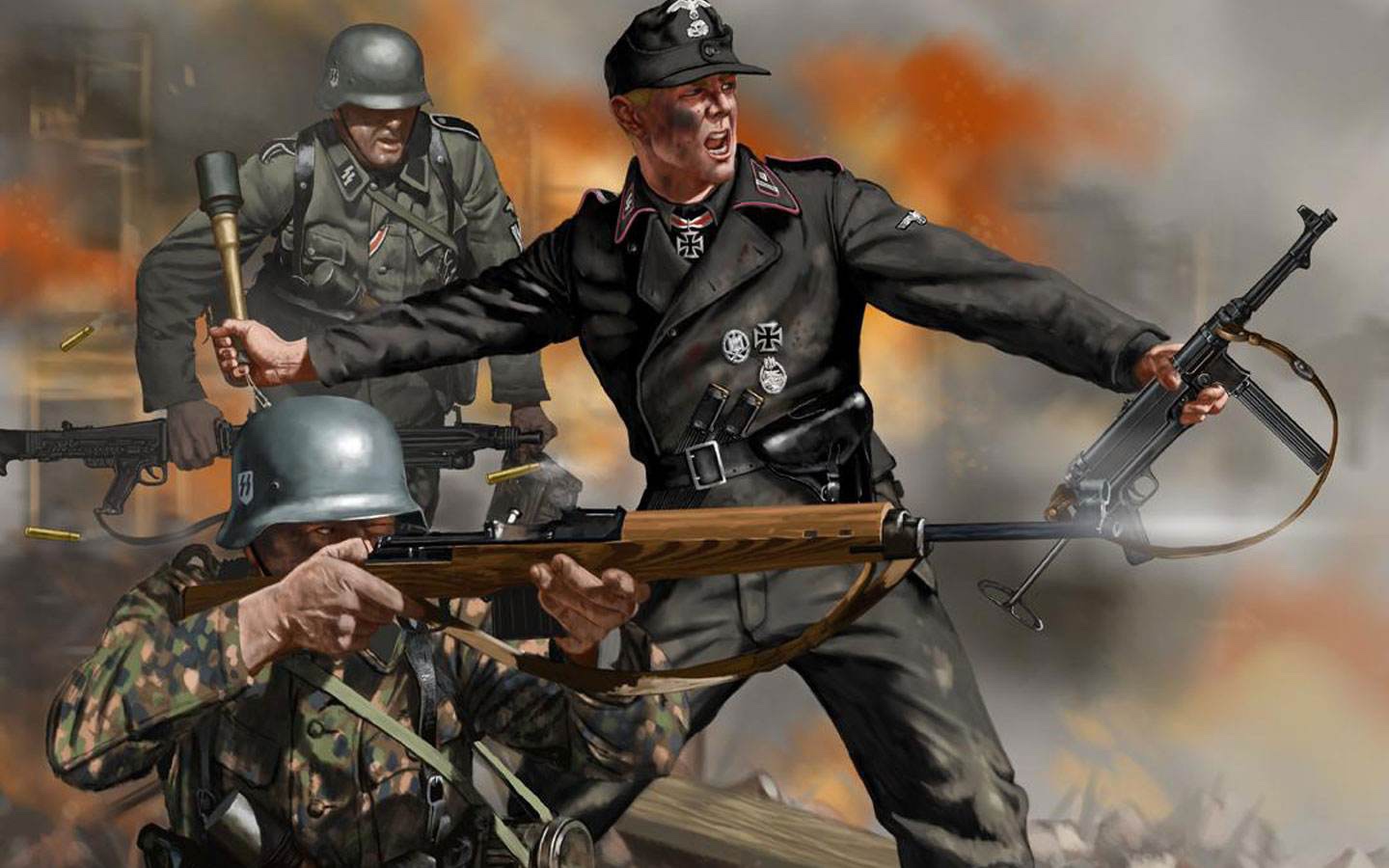 二战德军背景图图片