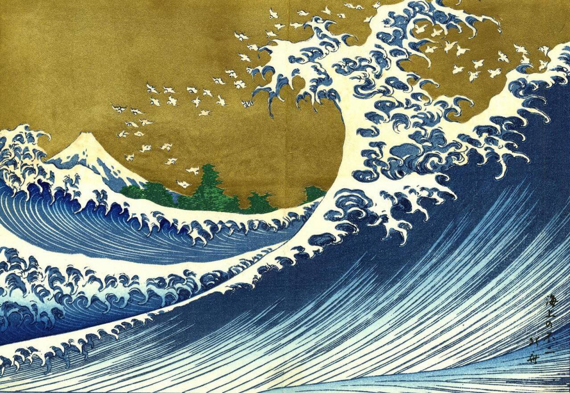 日本江户时代浮世绘大师葛饰北斋作品. #绘画欣赏