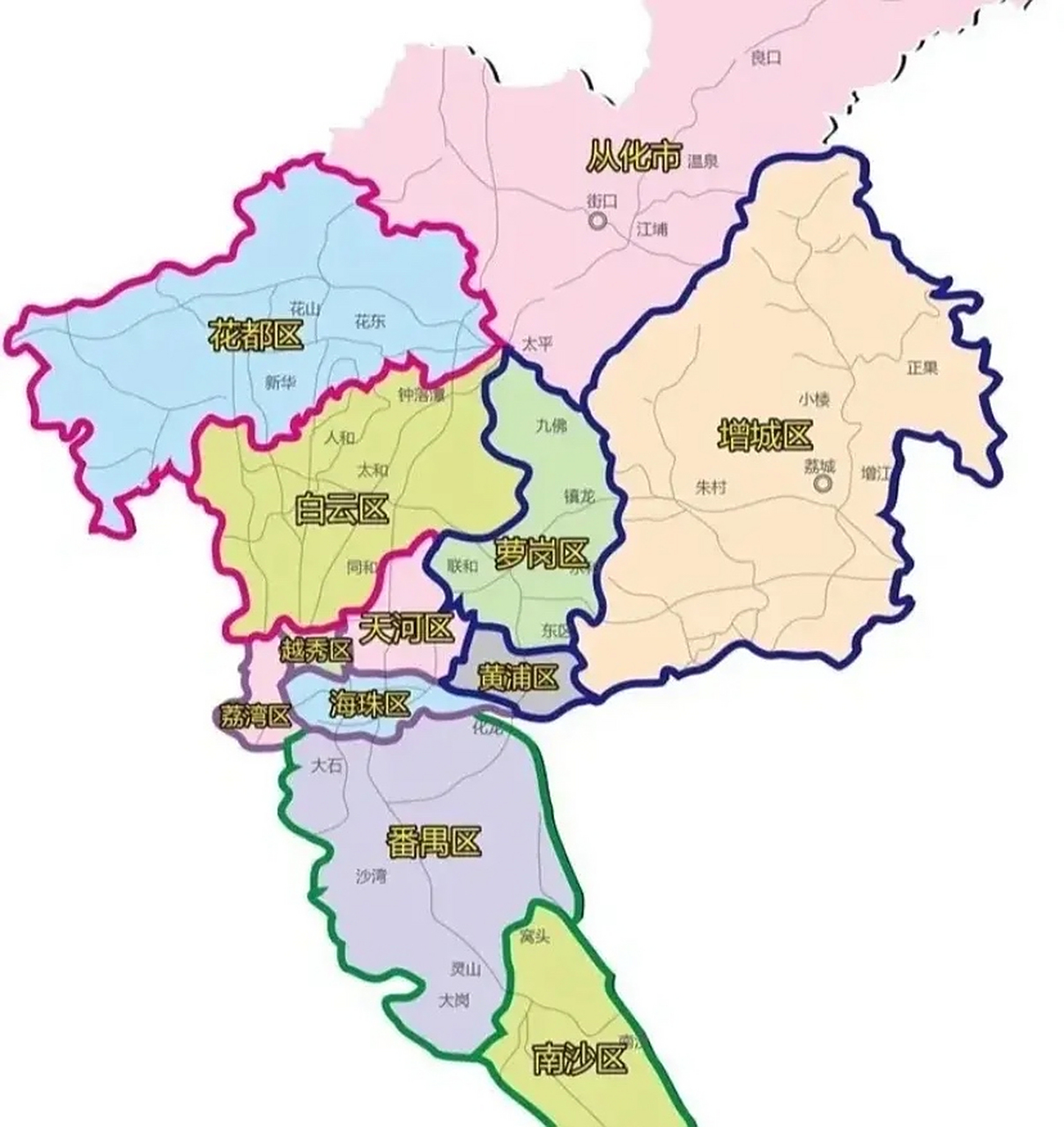 广州白云区375万人,比整个威海市人口都多!