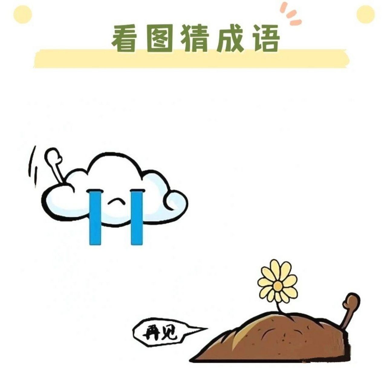 看图猜成语#脑筋急转弯# #猜字谜# 看看你能猜出来几个![吃鲸][吃鲸]