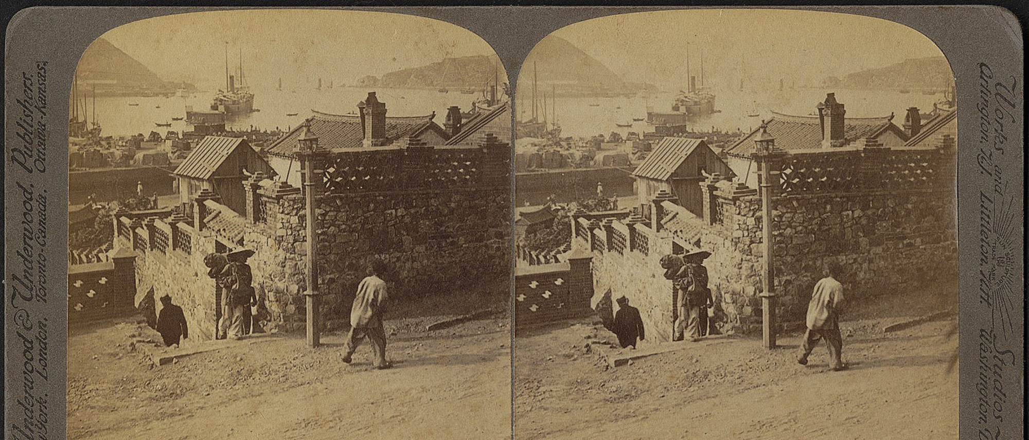 老照片 日俄战争下的旅顺口 日军将领乃木希典指挥