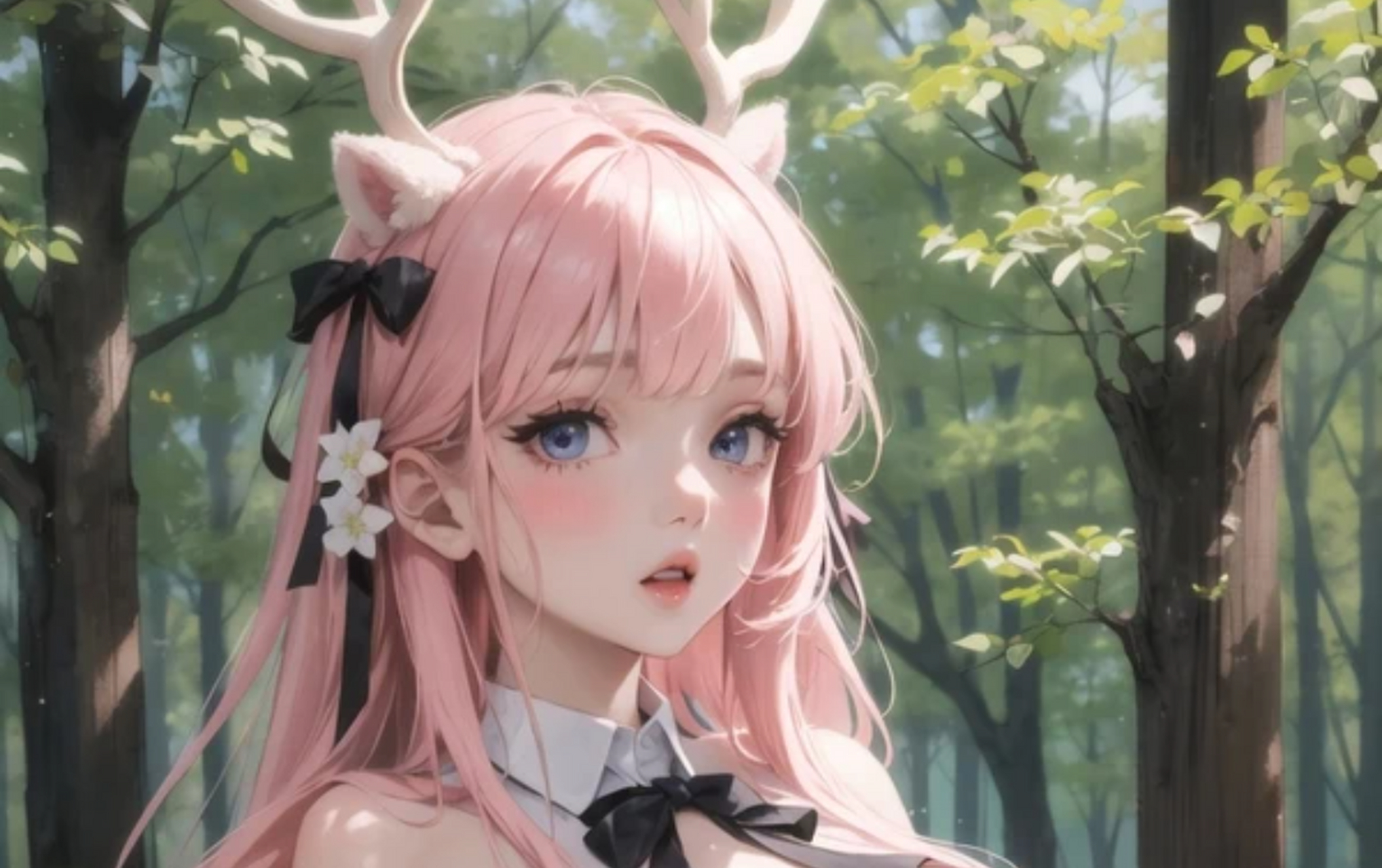 二次元#  小鹿女