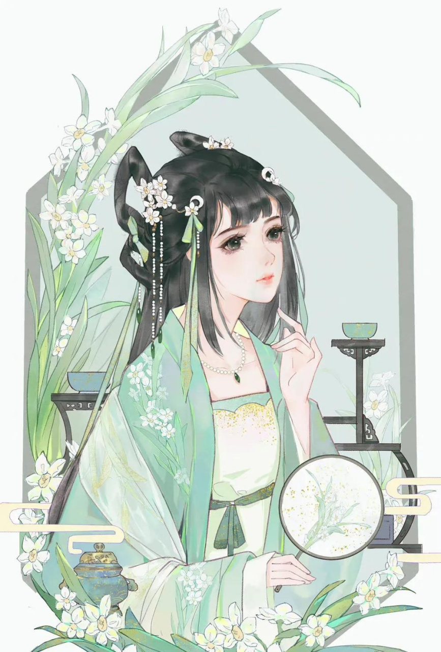 古风人物插画欣赏.by 棠汐子.#动漫# #插画# #国风召集令