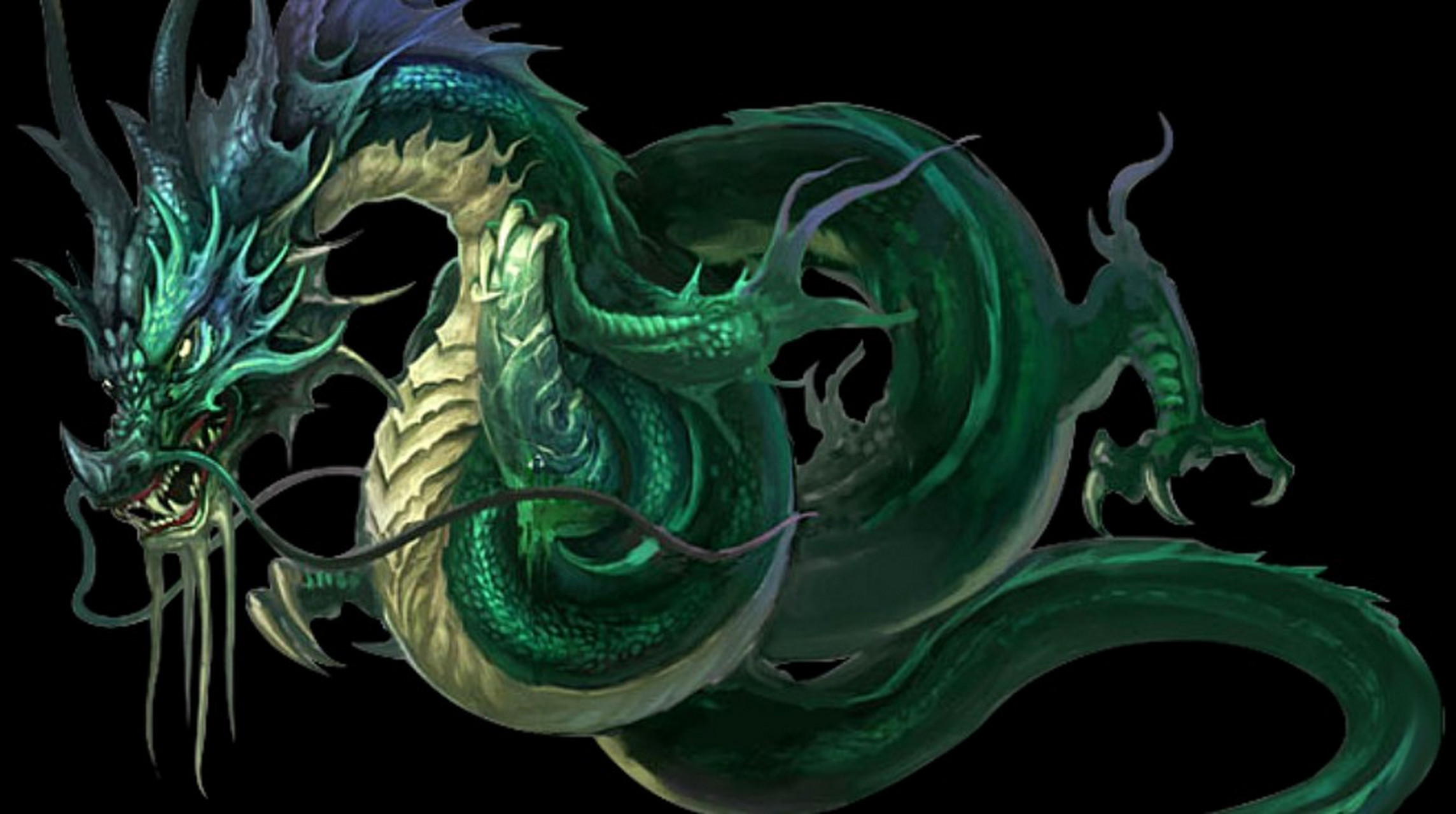 青龙其实是星宿,并不是真正的龙.