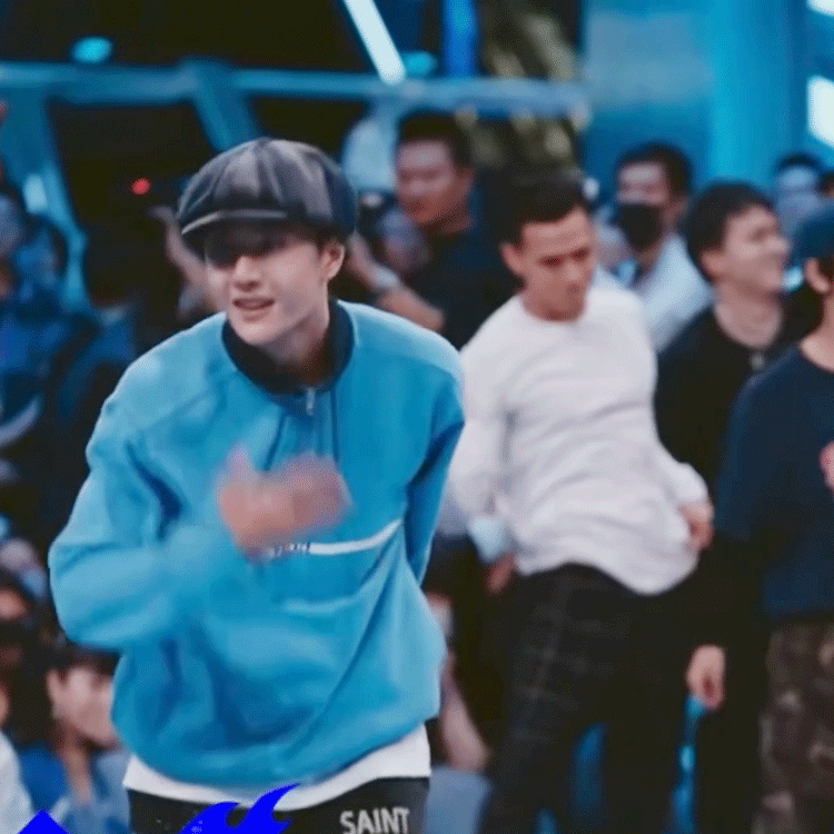 几期街舞看下来,记得王一博的一声:"我要来玩水了!