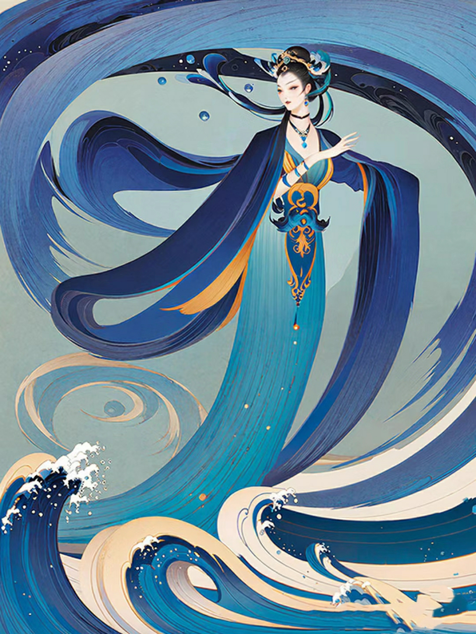 有一天,女娃驾船游东海而溺,其不平的精灵化作花脑袋,白嘴壳,红色爪子