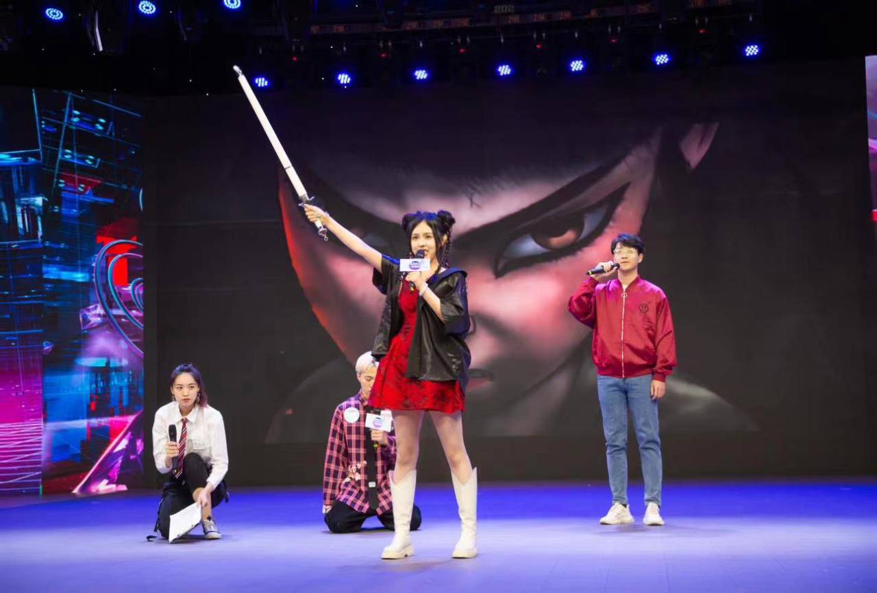 宣妮小魔女(郑欣然)的团队中国国际动漫节声优大赛