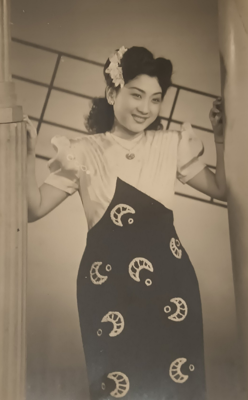 民国时期～上海良友影迷社～影星周曼华原版照片.