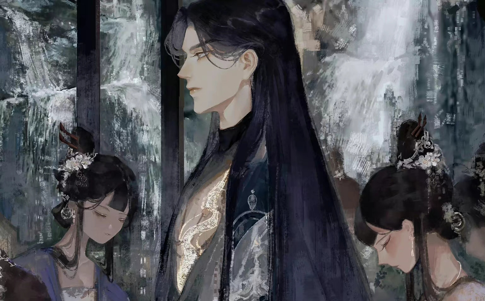 《杀破狼》长庚当皇帝后的样子,太贵气了