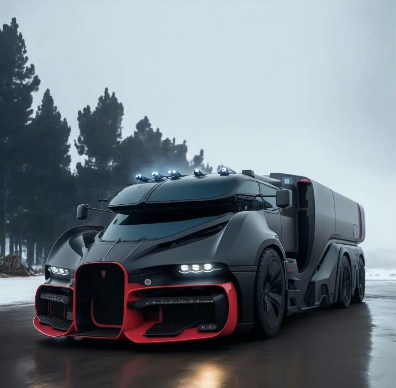 布加迪chiron变体 末日战车