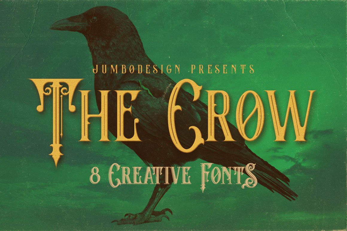 The Crow - Vintage Style Font.jpg