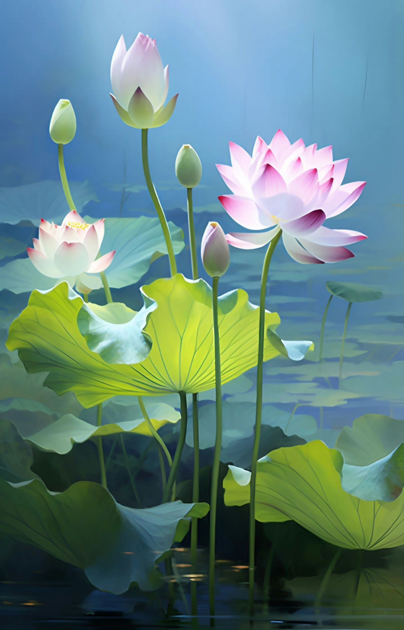 将心开成一朵莲花,穿越繁华三千而不染.