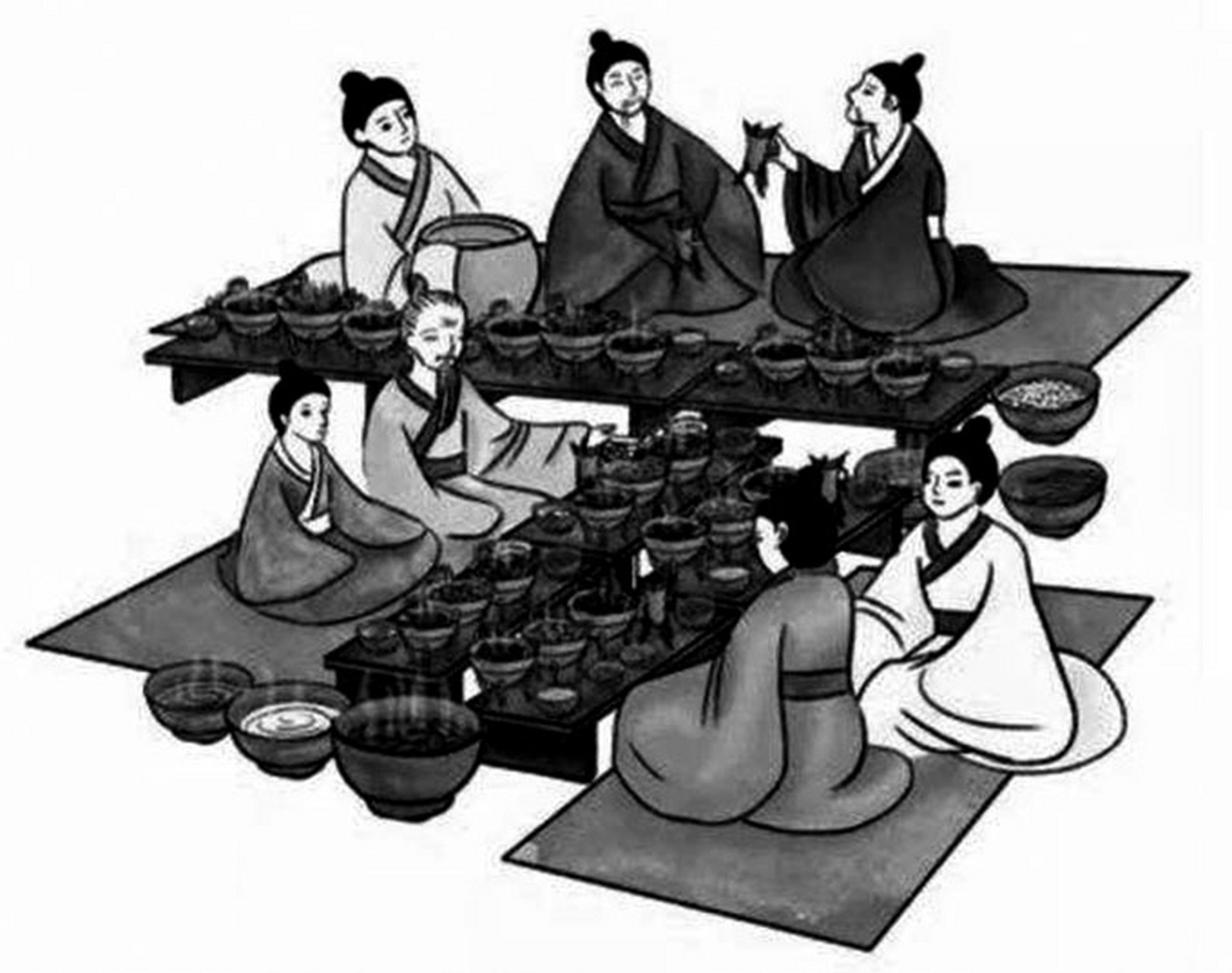 威武得很!" 第二位客人来了,说:"坐轿来的.