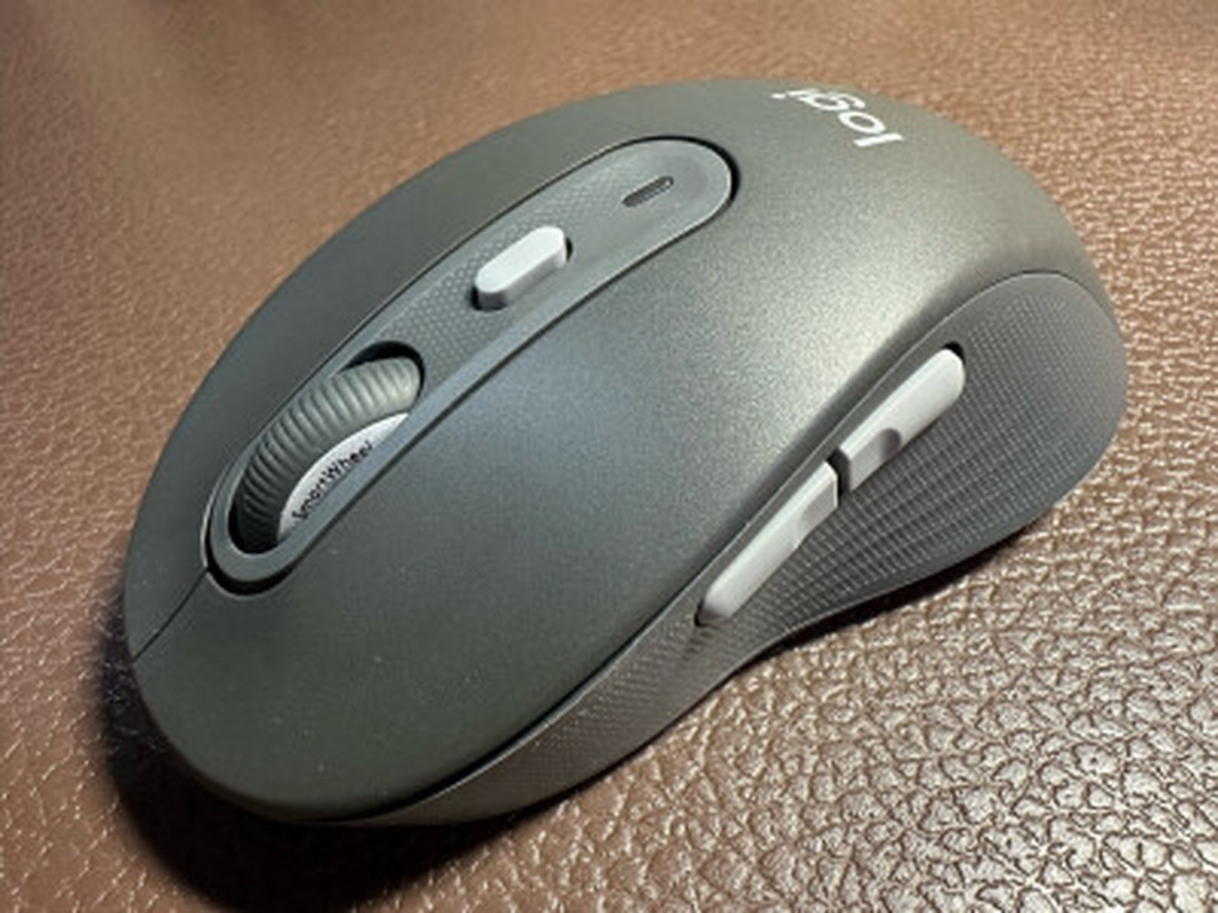 罗技(logitech)m320 鼠标 无线鼠标 办公鼠标 对称鼠标 大手鼠标 黑色