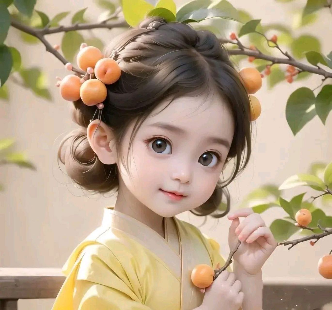 萌娃头像～这小宝贝水灵灵的,活泼可爱